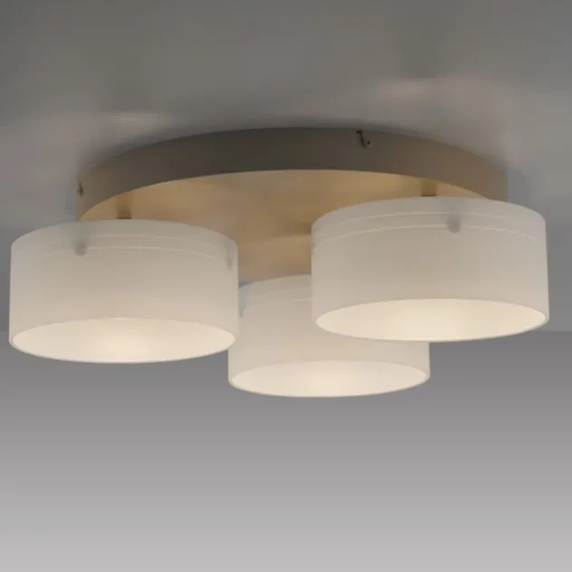 Paul Neuhaus LED Deckenleuchte MARIKA, sand, 3 flammig