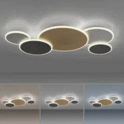 Paul Neuhaus LED Deckenleuchte Q-PIATO mehrfarbig 5 flammig rund Smart Home