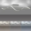 Paul Neuhaus LED Deckenleuchte Q-SWING silber dimmbar Smar Home