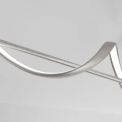 Paul Neuhaus LED Deckenleuchte Q-SWING silber dimmbar Smar Home