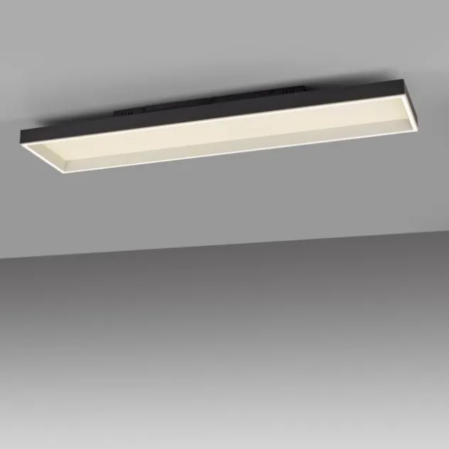 Paul Neuhaus LED Deckenleuchte Q-MAGONG schwarz steuerbar Smarthome