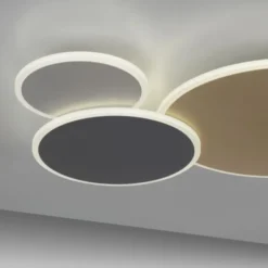 Paul Neuhaus LED Deckenleuchte Q-PIATO mehrfarbig 3 flamig rund Smart Home