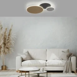 Paul Neuhaus LED Deckenleuchte Q-PIATO mehrfarbig 3 flamig rund Smart Home