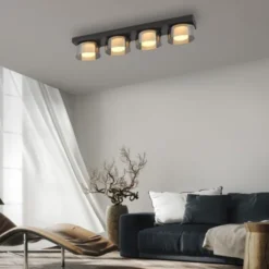 Paul Neuhaus LED Deckenleuchte 4 flammig dimmbar per Switchmo