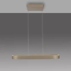 Paul Neuhaus LED Pendelleuchte Q-STRETTO, bronce