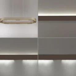 Paul Neuhaus LED Pendelleuchte Q-STRETTO, bronce