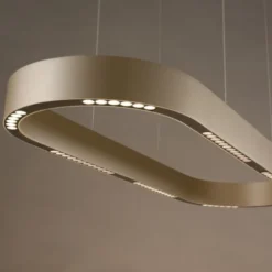 Paul Neuhaus LED Pendelleuchte Q-STRETTO, bronce