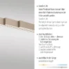 Paul Neuhaus LED Pendelleuchte ADRIANA, Comfort Lift, bronce