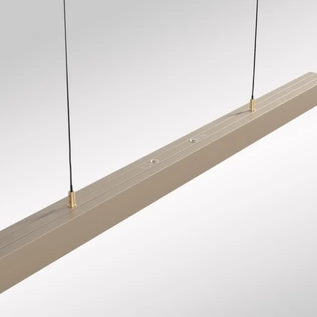 Paul Neuhaus LED Pendelleuchte ADRIANA, Comfort Lift, bronce