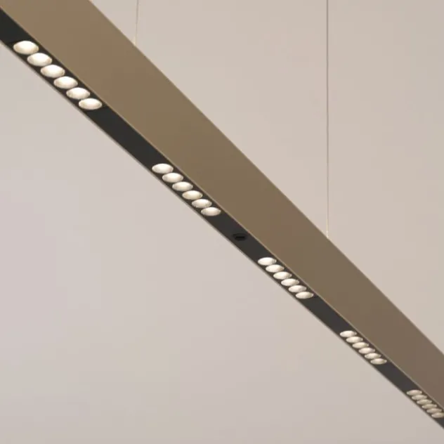 Paul Neuhaus LED Pendelleuchte Q-STRETTO, bronce,