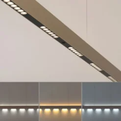 Paul Neuhaus LED Pendelleuchte Q-STRETTO, bronce,