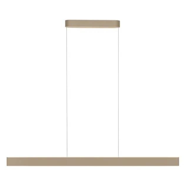 Paul Neuhaus LED Pendelleuchte Q-STRETTO, bronce,