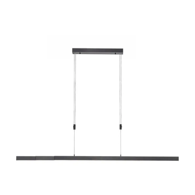 Paul Neuhaus LED Pendelleuchte BACALIA, anthrazit,