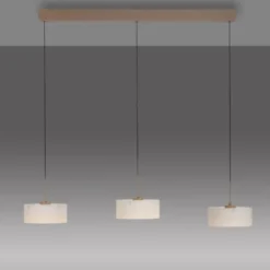 Paul Neuhaus LED Pendelleuchte MARIKA, sand, 3 flammig