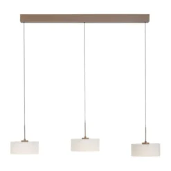 Paul Neuhaus LED Pendelleuchte MARIKA, sand, 3 flammig