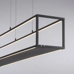 Paul Neuhaus LED Pendelleuchte CONNI schwarz, Deko Fläche