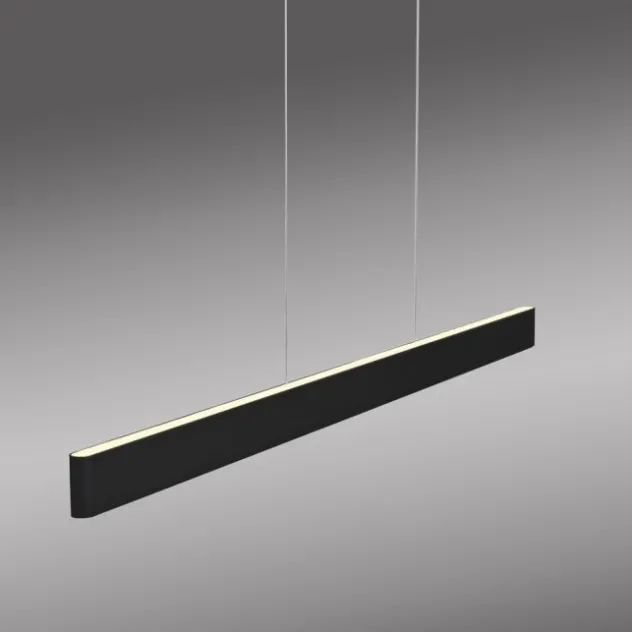 Paul Neuhaus LED Pendelleuchte Q-STRETTO, schwarz,