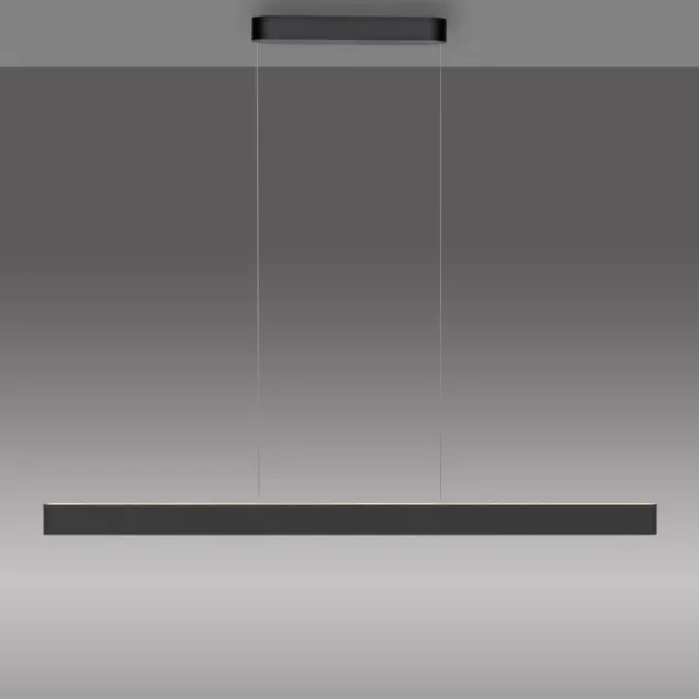 Paul Neuhaus LED Pendelleuchte Q-STRETTO, schwarz,