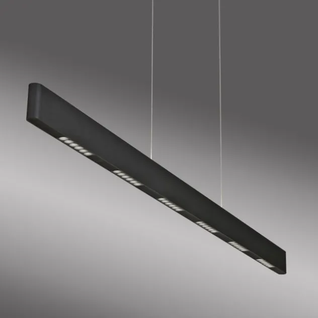 Paul Neuhaus LED Pendelleuchte Q-STRETTO, schwarz,