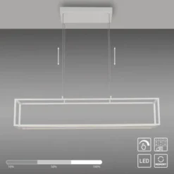 Paul Neuhaus LED Pendelleuchte CONNI weiss, Deko Tragfläche