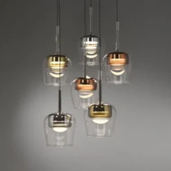 Paul Neuhaus LED Pendelleuchte Q-KON 6-flammig mehrfarbig Smart Home
