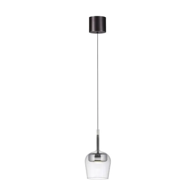 Paul Neuhaus LED Pendelleuchte Q-KON 1-flammig silber Smart Home App