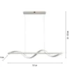 Paul Neuhaus LED Pendelleuchte Q-SWING silber Smart Home dimmbar FB