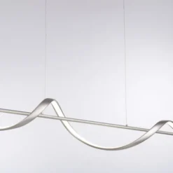 Paul Neuhaus LED Pendelleuchte Q-SWING silber Smart Home dimmbar FB