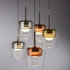 Paul Neuhaus LED Pendelleuchte Q-KON 5-flammig mehrfarbig Smart Home