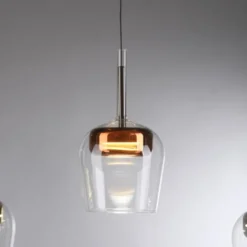 Paul Neuhaus LED Pendelleuchte Q-KON 1-flammig kupfer Smart Home App