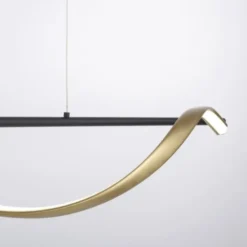 Paul Neuhaus LED Pendelleuchte Q-SWING anthrazit messing matt Smart Home