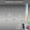 Paul Neuhaus LED Pendelleuchte Q-ROTATE 5flammig höhenverstellbar Smarthome