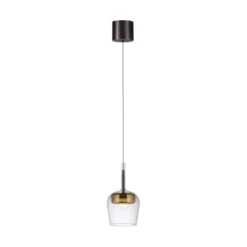 Paul Neuhaus LED Pendelleuchte Q-KON 1-flammig gold Smart Home App
