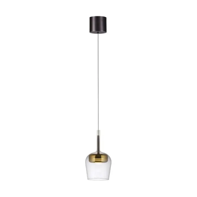Paul Neuhaus LED Pendelleuchte Q-KON 1-flammig gold Smart Home App
