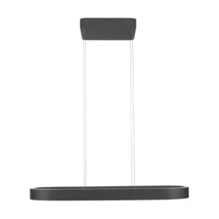 Paul Neuhaus LED Pendelleuchte Q-STRETTO, schwarz, mit Fernbedienung