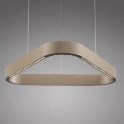 Paul Neuhaus LED Pendelleuchte Q-STRETTO, bronce,
