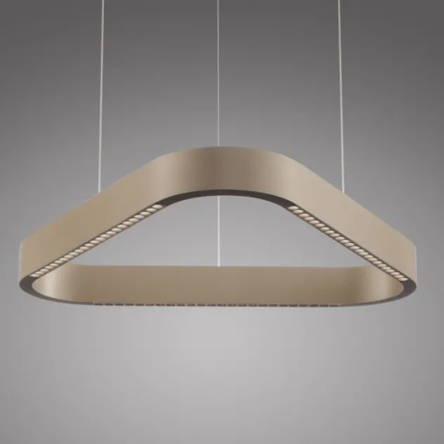 Paul Neuhaus LED Pendelleuchte Q-STRETTO, bronce,