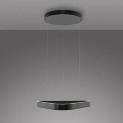 Paul Neuhaus LED Pendelleuchte Q-STRETTO, schwarz,
