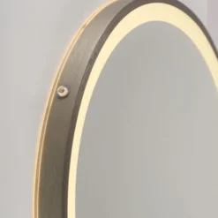 Paul Neuhaus LED Spiegel VIDRO, bronce