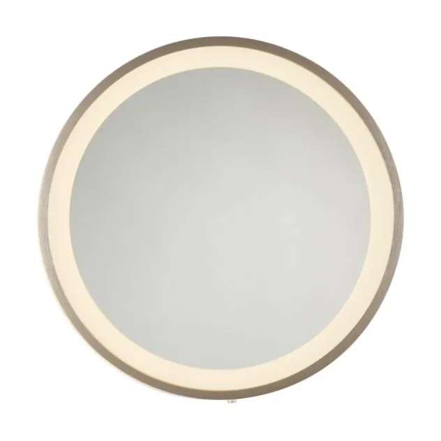 Paul Neuhaus LED Spiegel VIDRO, bronce,