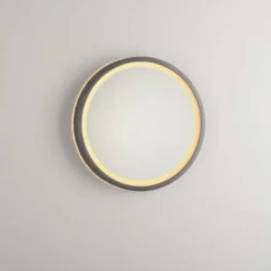 Paul Neuhaus LED Spiegel VIDRO, grau,