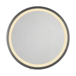 Paul Neuhaus LED Spiegel VIDRO, grau,