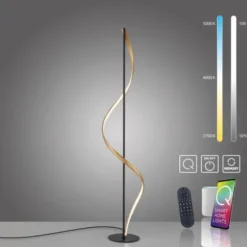 Paul Neuhaus LED Stehleuchte Q-SWING anthrazit steuerbar Smart Home
