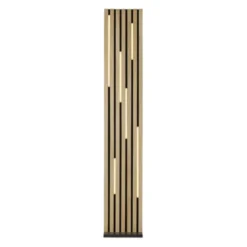 Paul Neuhaus LED Stehleuchte Q-AKUSTIK Holz-natur Smarthome steuerbar