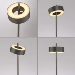 Paul Neuhaus LED Stehleuchte Q-ROTATE dark-metal brown Smarthome