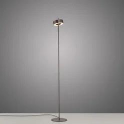 Paul Neuhaus LED Stehleuchte Q-ROTATE dark-metal brown Smarthome