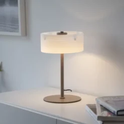 Paul Neuhaus LED Tischleuchte MARIKA, sand, Touchdimmer