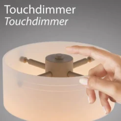 Paul Neuhaus LED Tischleuchte MARIKA, sand, Touchdimmer