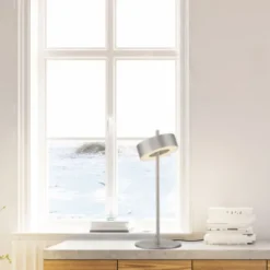 Paul Neuhaus LED Tischleuchte Q-ROTATE aluminium Smarthome App