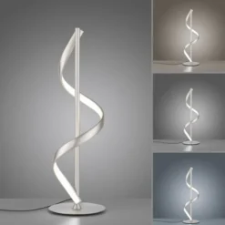 Paul Neuhaus LED Tischleuchte Q-SWING silber steuerbar Smart Home